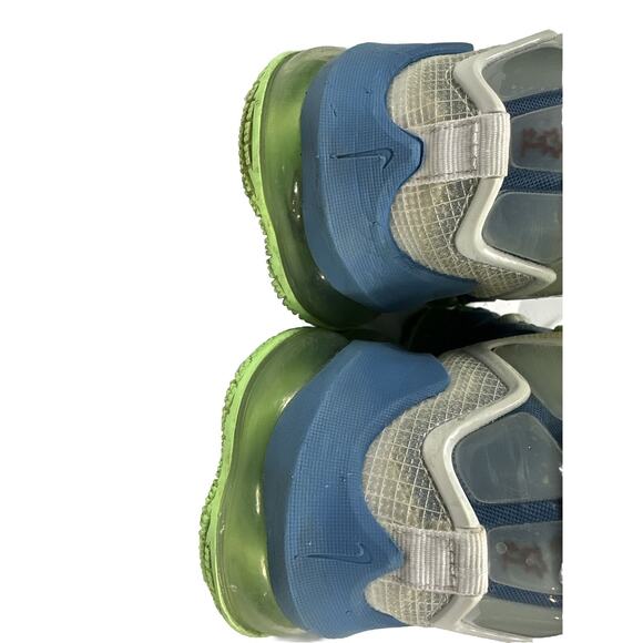 Nike Lebron XIX Men's Sz 10 Dutch Blue/Pomegranate Tropical DC9339-400 No Box - Picture 4 of 10